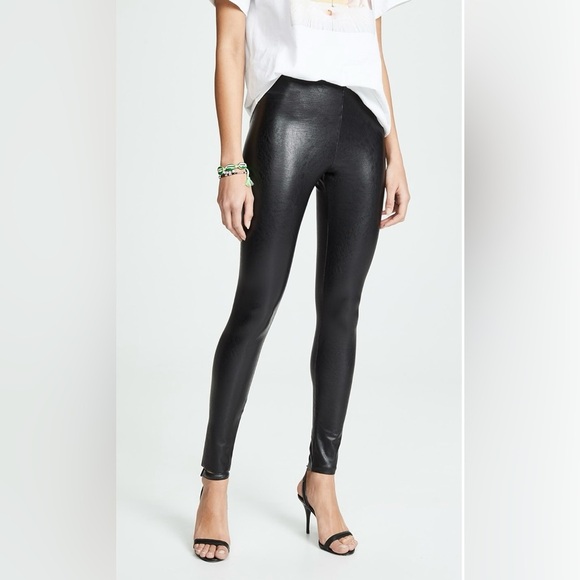 Commando Perfect Control Faux Leather Leggings - Picture 1 of 8